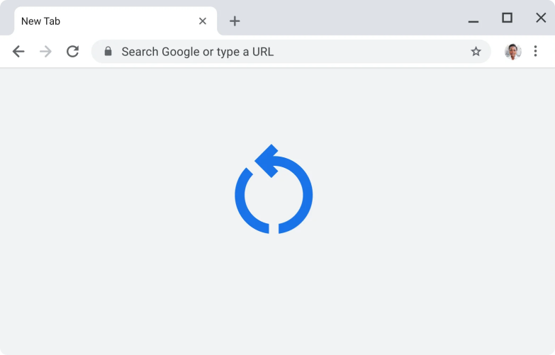 עדכון אוטומטי סמל בממשק המשתמש של Chrome על ביצוע עדכון