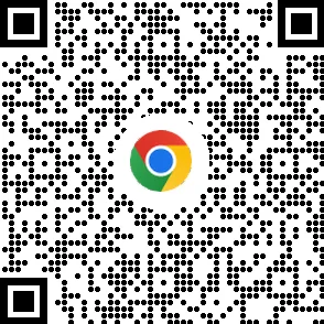קוד QR להורדת דפדפן Chrome למכשירים ניידים