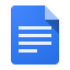 הלוגו של Google Docs